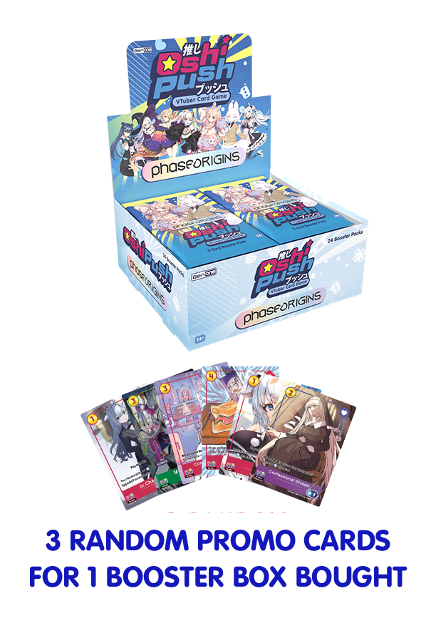 Oshi Push: Phase Origins - Booster Box Retail Edition