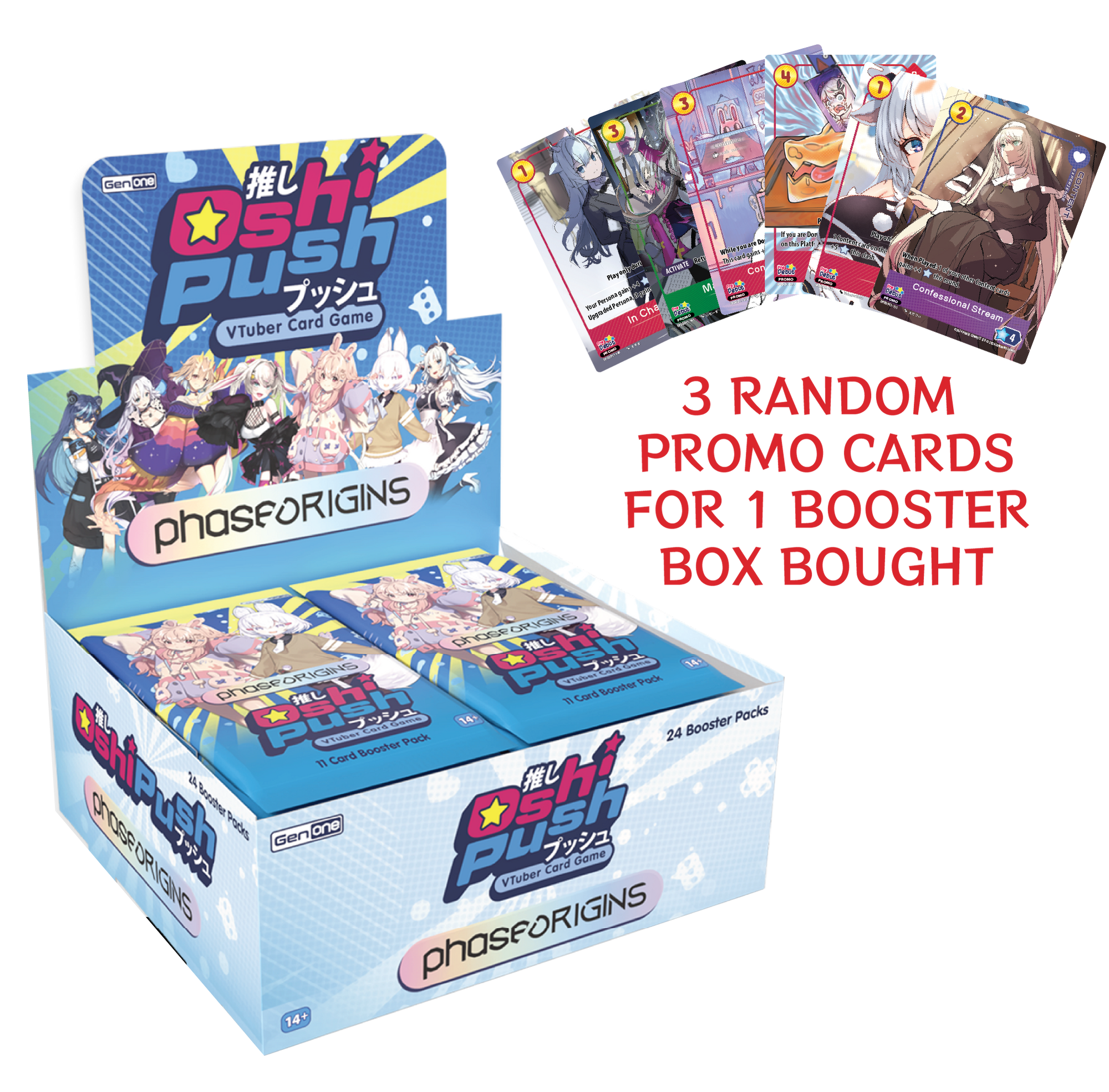 Oshi Push: Phase Origins - Booster Box Retail Edition