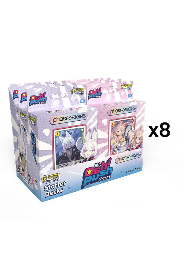 Oshi Push: Phase Origins - Starter Deck Display Case