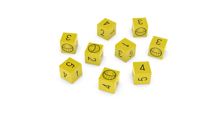 Cowboy Bebop RPG Smile Dice