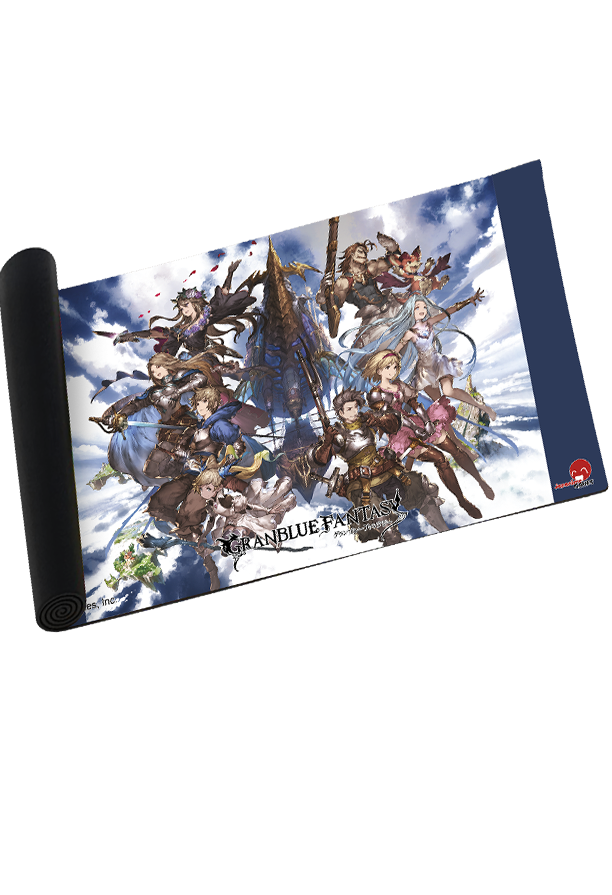 Officially Licensed Playmat - Granblue Fantasy 1 (Gran, Djeeta, Vyrn, Lyria, Katalina, Rackam, Io, Eugen, Rosetta)