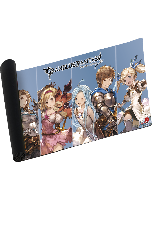 Officially Licensed Playmat - Granblue Fantasy 3 (Gran, Djeeta, Vyrn, Lyria, Katalina, Io)