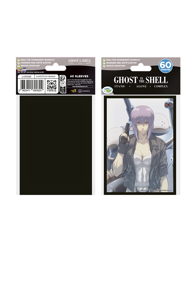 Sleeves - Officially Licensed Standard Sleeves Ghost in a Shell - The Major