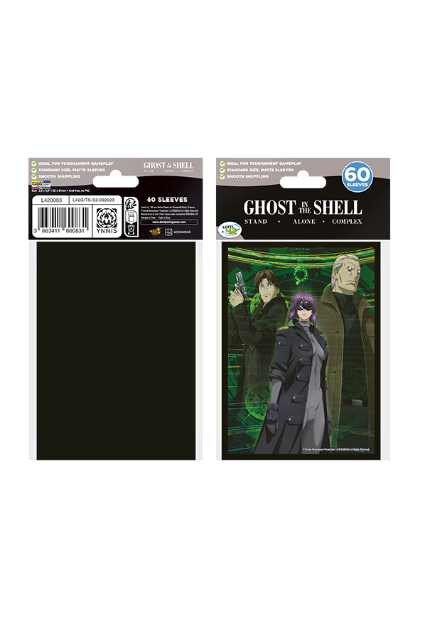 Sleeves - Officially Licensed Standard Sleeves Ghost in a Shell - Section 9