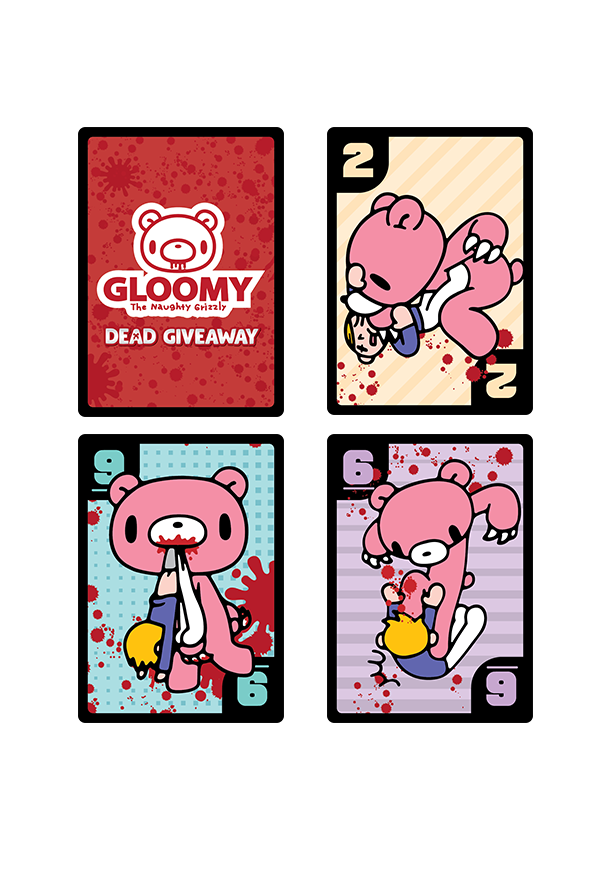 Gloomy Bear Dead Giveaway The Card Game