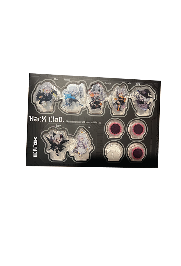 HackClad - Acrylic Standees Set 1