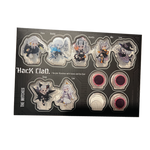 HackClad - Acrylic Standees Set 2 - HackClad Chibi Collection