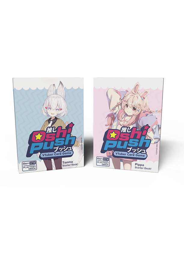 EU Friendly Shipping - Oshi Push: 2-Deck Set: Pippa Debut Deck & Tenma Debut Deck