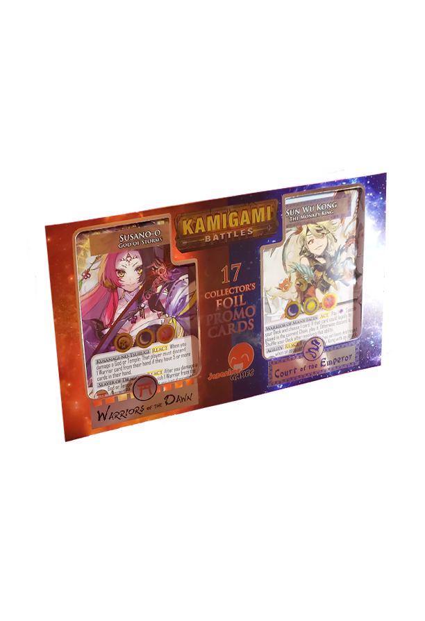 Foil Cards - Kamigami Battles - Court of the Emperor and Warriors of the Dawn Set