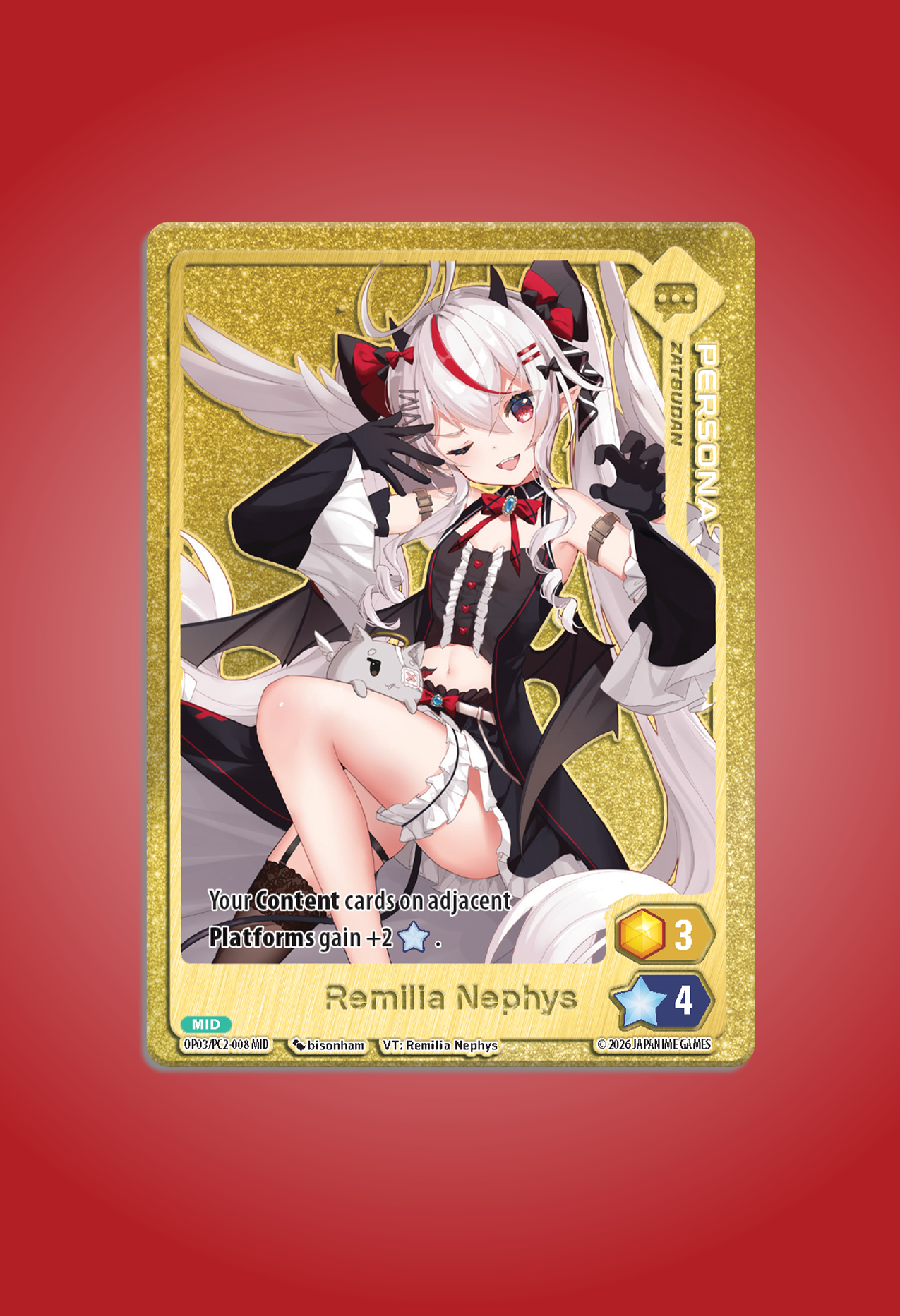 Oshi Push Phase Alias: Metal Card Remilia Nephys