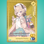 Oshi Push Phase Alias: Metal Card Komachi Panko