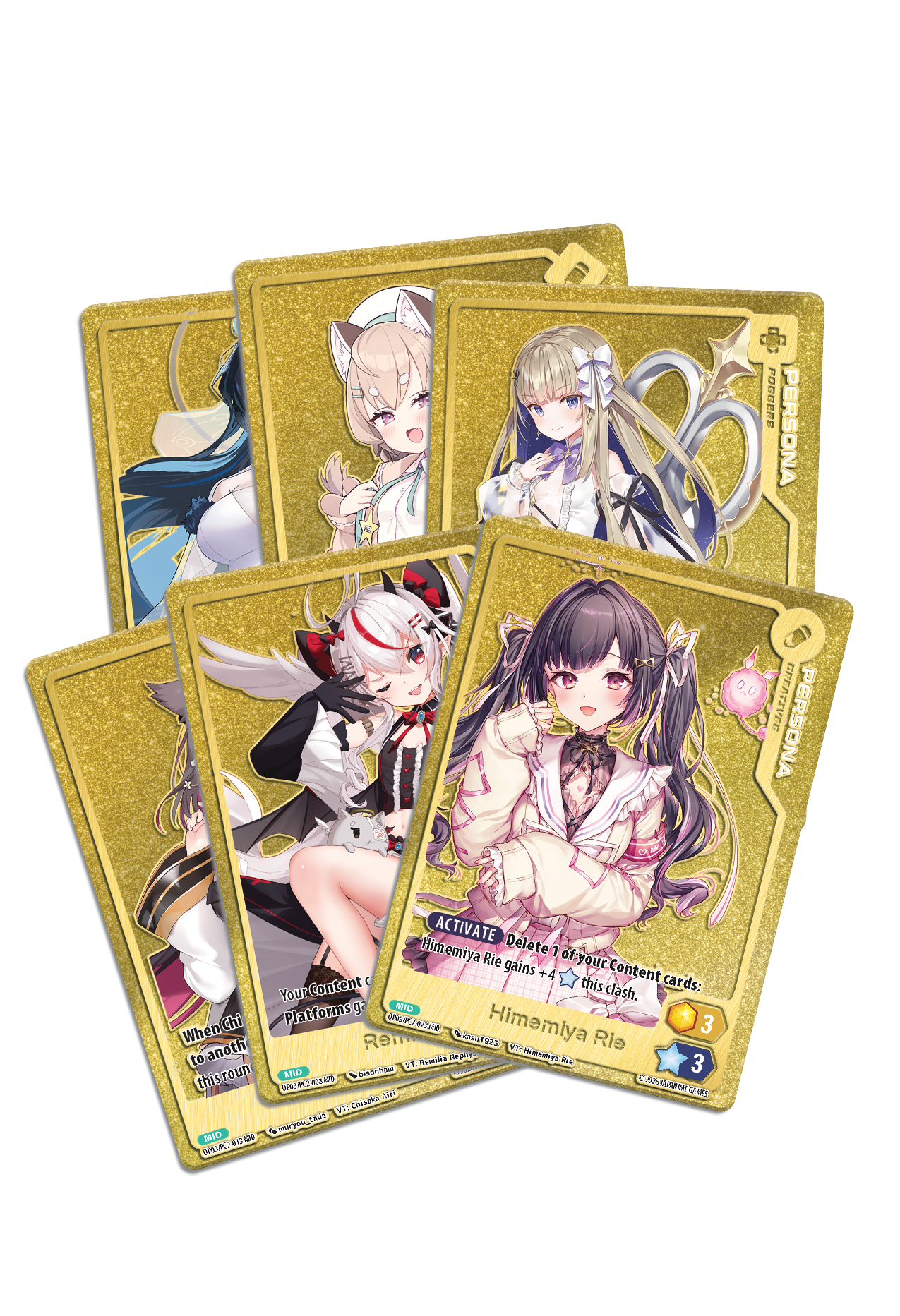 Oshi Push Phase Alias: Metal Card Set