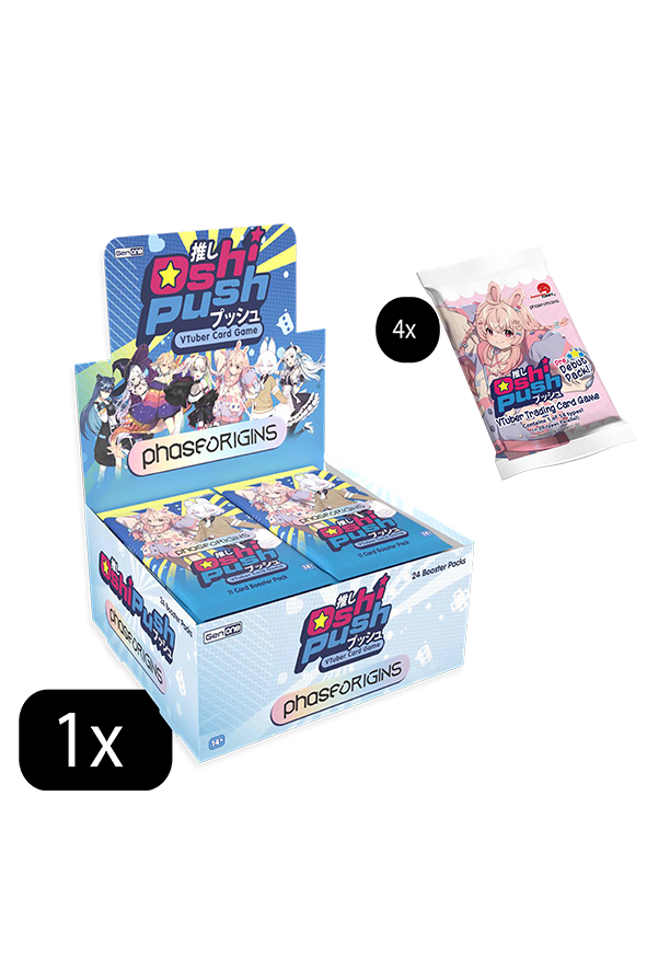 Oshi Push: Phase Origins Booster Box - Retail Edition - Wholesale Only