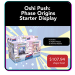 Oshi Push: Phase Origins - Starter Deck Display