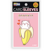 Sleeves - Officially Licensed Bananya Sleeves - Lovey Bananya (pink)