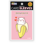 Sleeves - Officially Licensed Bananya Sleeves - Lovey Bananya (pink)