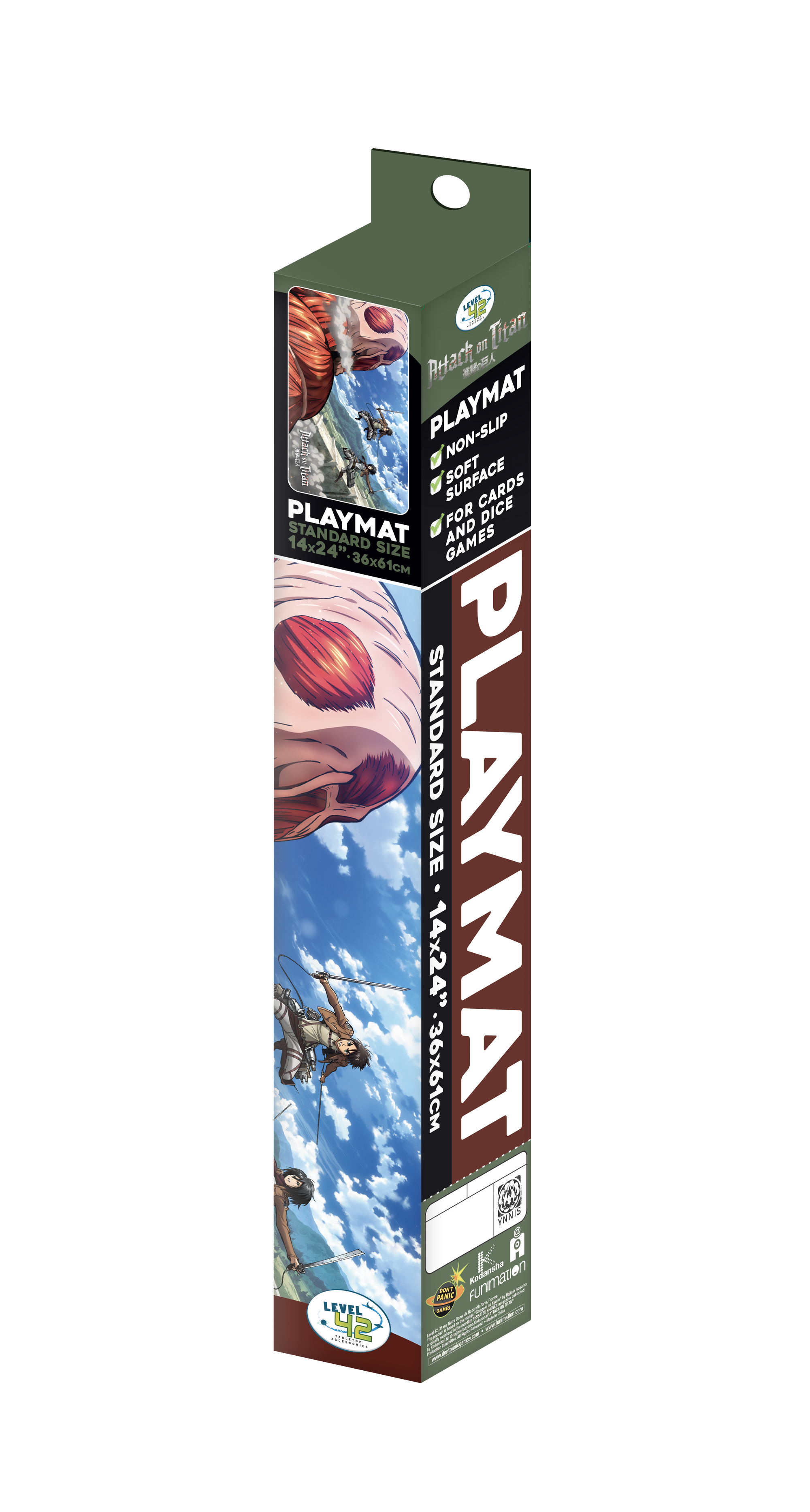 Officially Licensed Playmat - Attack on Titan Standard - Attack Titan