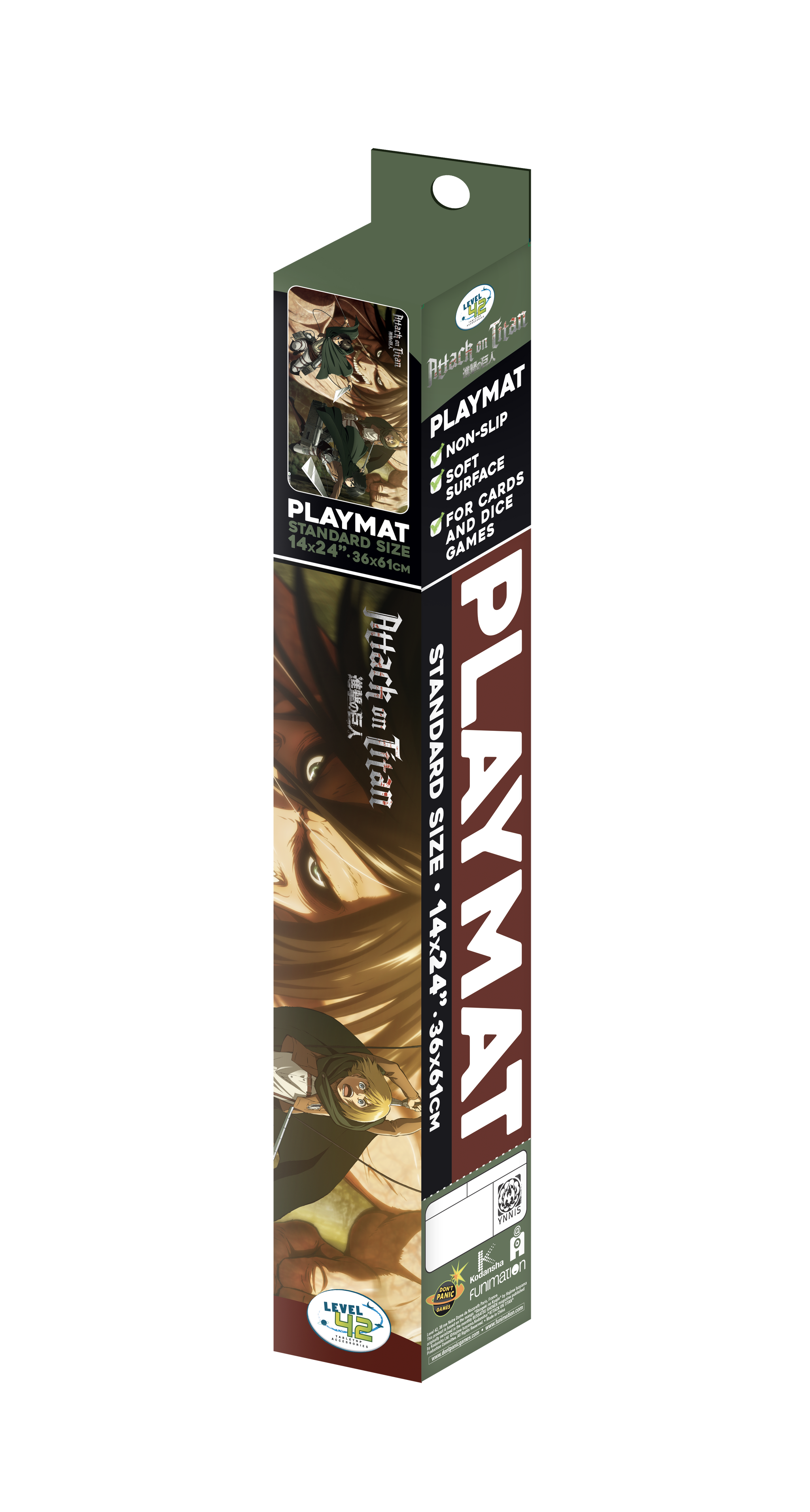 Officially Licensed Playmat - Attack on Titan Standard - Colossus Titan