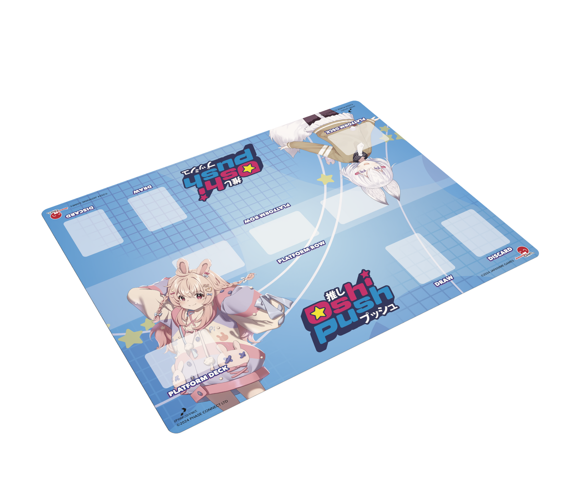 Oshi Push: Phase Origins - Two-Player Playmat
