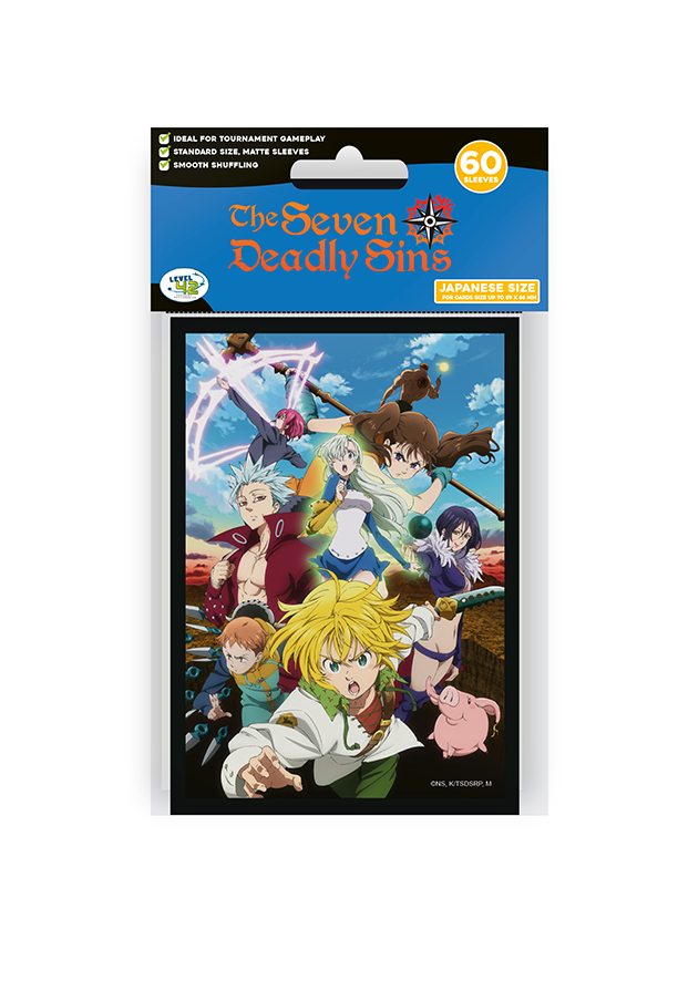 Sleeves - Officially Licensed Seven Deadly Sins Sleeves - Battle Team