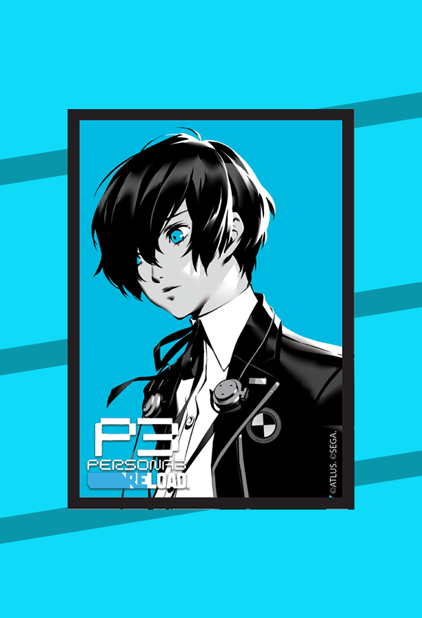 Officially Licensed Persona 3 Reload Standard Card Sleeves - Protagonist