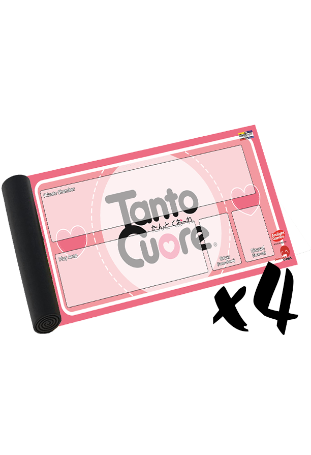 Playmat - Tanto Cuore - Player Setup - Set of 4