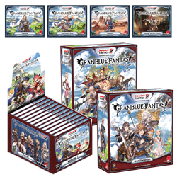 Japanime Tactics: Granblue Fantasy - Pre-order Special Bundle tactical game, Granblue Fantasy, anime game , tabletop anime 